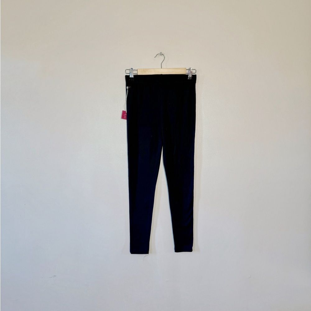 SALE! Black Poof! Lightweight Basic Leggings Size M Juniors NWT